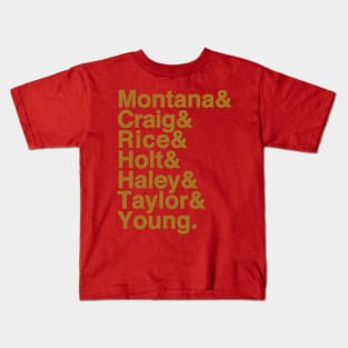 1989 San Francisco Football Kids T-Shirt